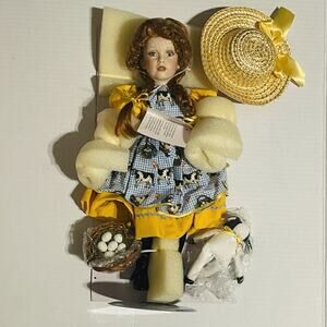 Paradise Galleries Molly McDonald Doll 1994 Porcelain 14” Vintage w Box